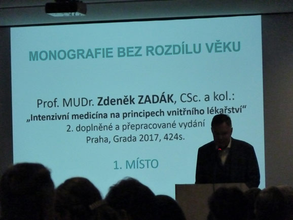 Cena České internistické společnosti za rok 2017 – 1. místo
