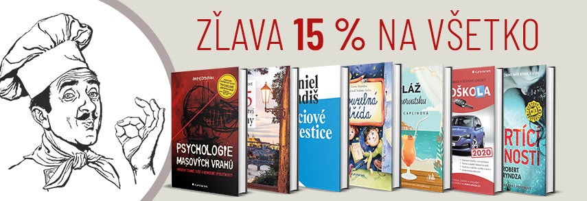 ZĽAVA 15 % na všetky knihy a e-knihy